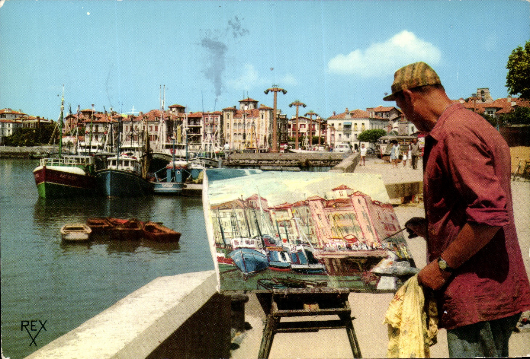 Saint-Jean-de-Luz — Rendez-vous des artistes peintres — Éditions REX N°16