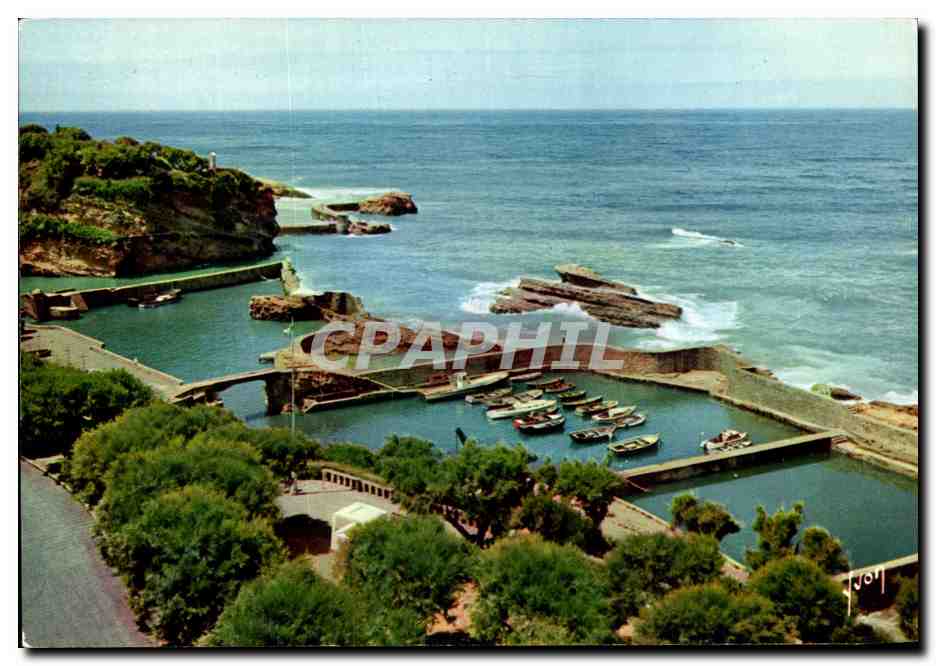 CPA Biarritz Le Port des Pechers Vue panoramique prise des Chambres de l'hotel El Mirador