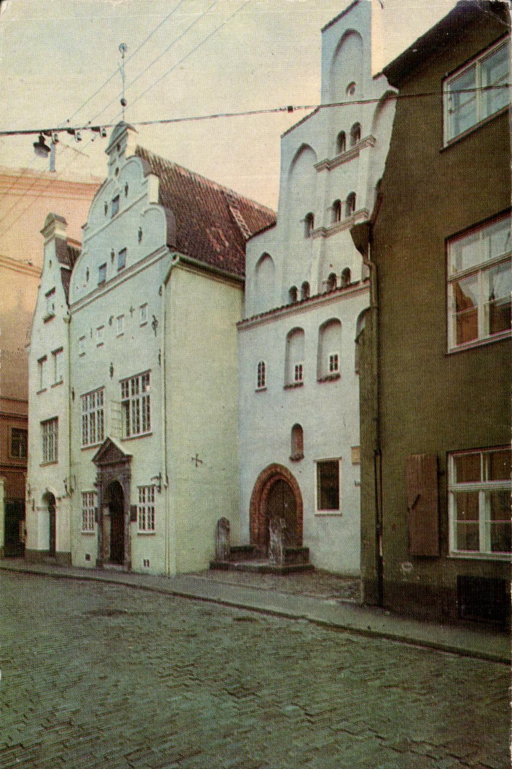CPA Riga Dwelling houses in Maza Pils Street Lettonie