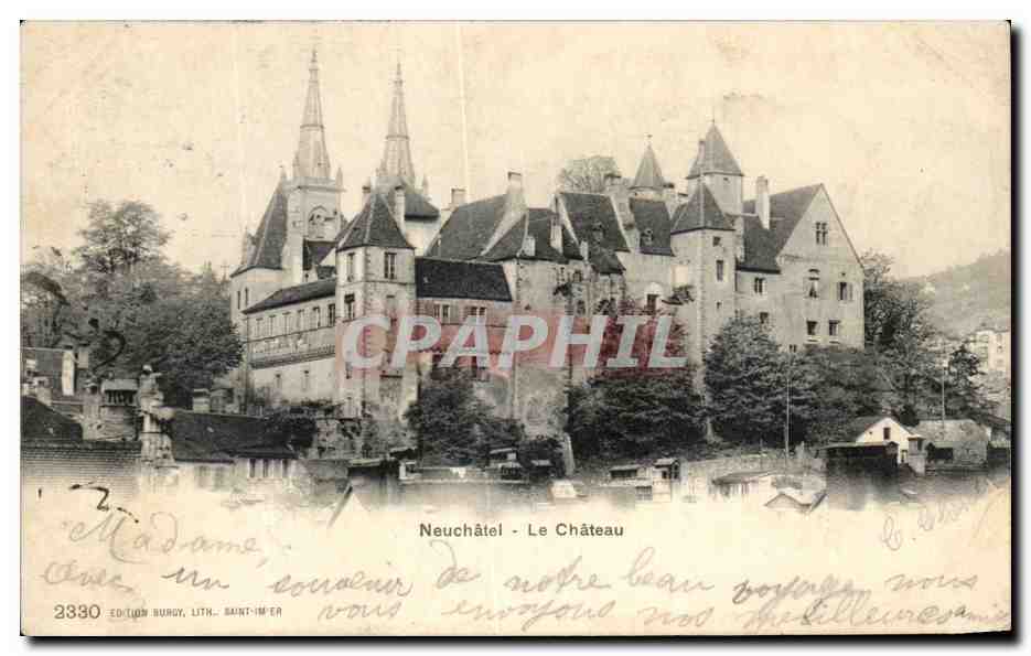 CPA Neuchatel Le chateau