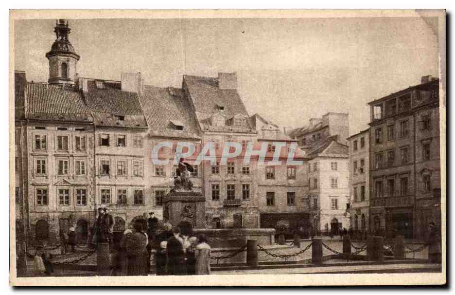 Warszawa — Rynek Starego Miasta — Fot. J. Bulhak