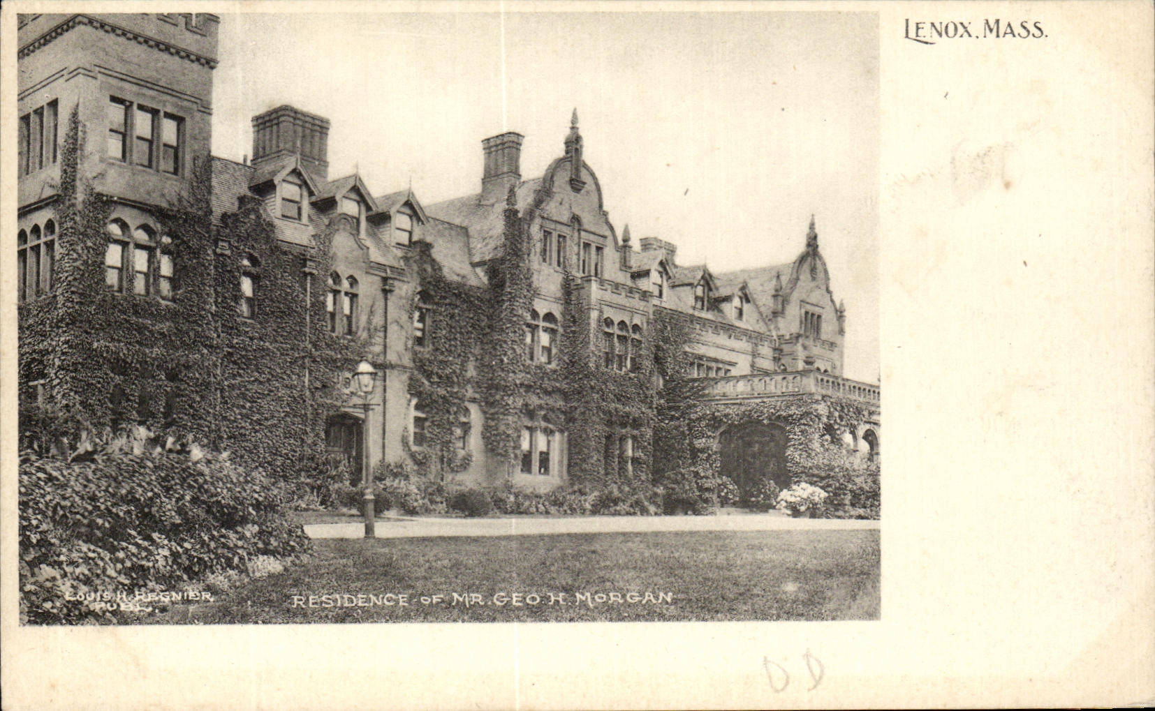 CPA Lenox Mass Residence of Mr Geo Morgan