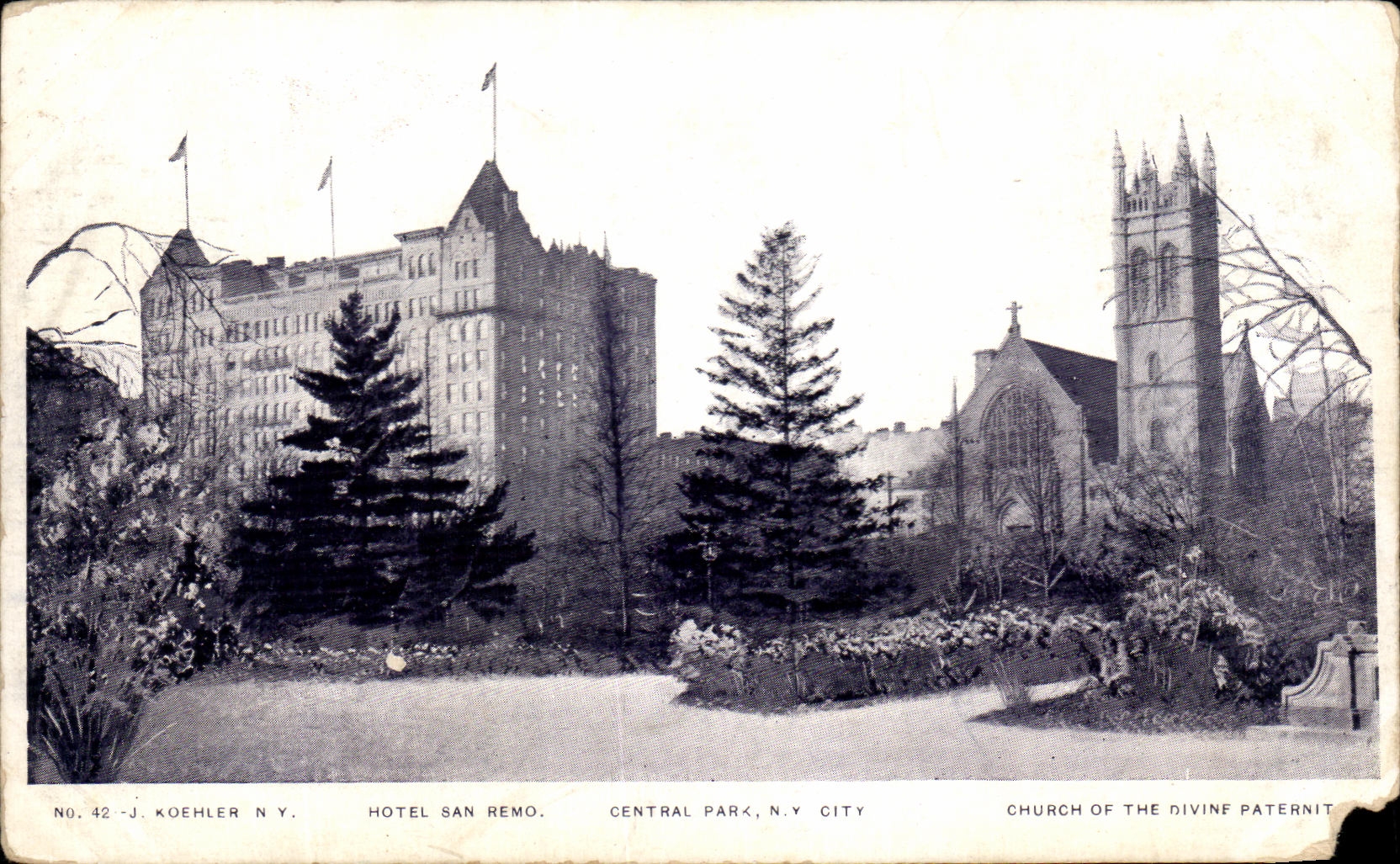 CPA Hotel San Remo Central Park New York City 