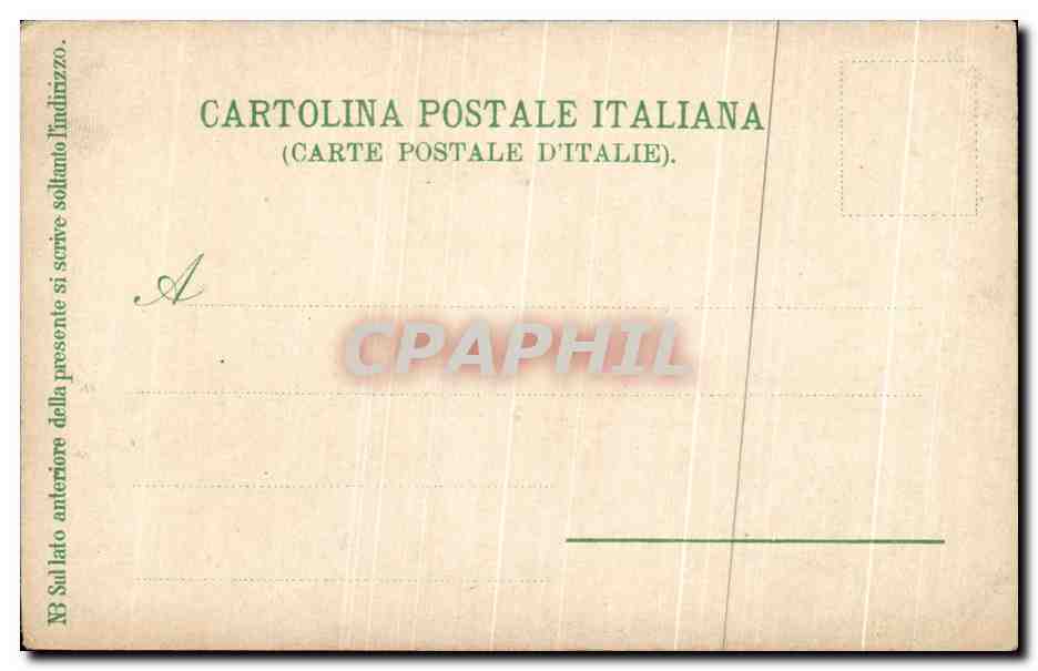 CPA Bari Basilica Di S Nicola — Rückseite