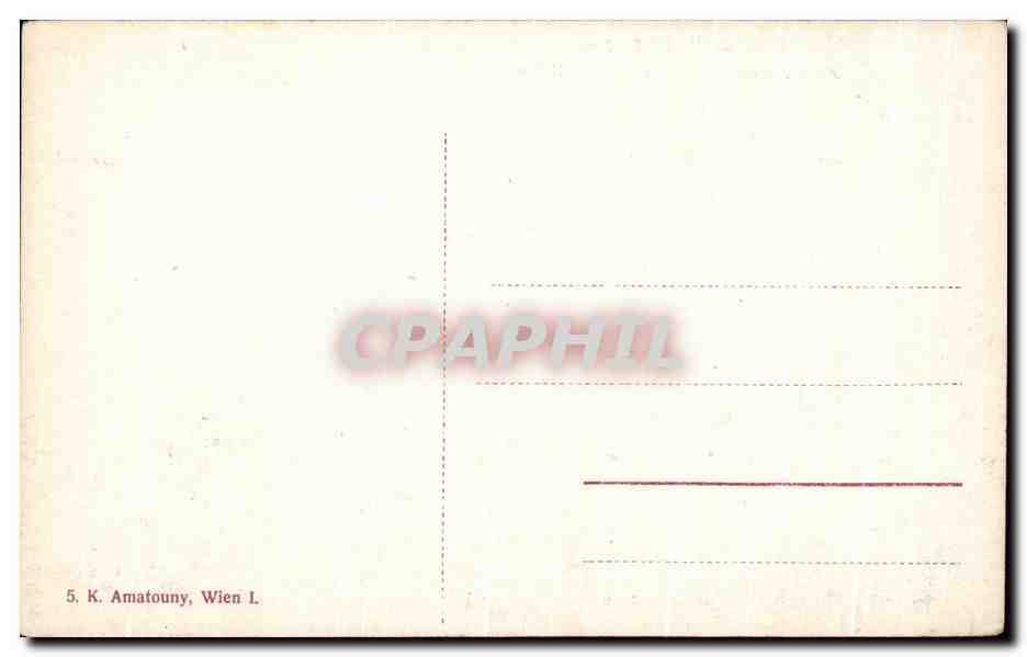 CPA Wien Bolburg Ablosung der Burgwache Hofburg — Rückseite