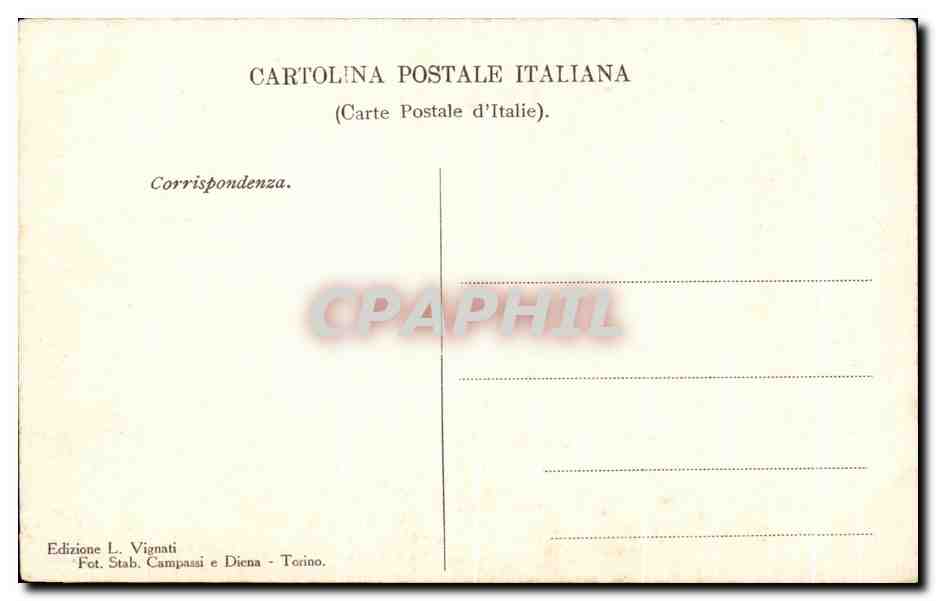 CPA Assisi Eremo delle Carceri Panorama — Rückseite