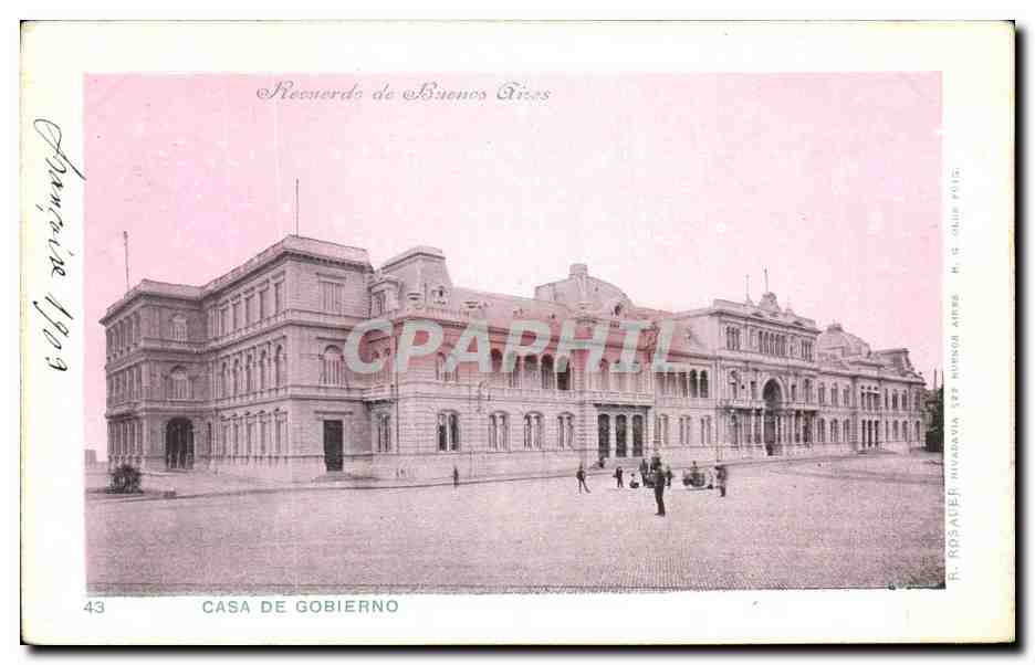 Casa de Gobierno — Buenos Aires — R. Rosape, 43