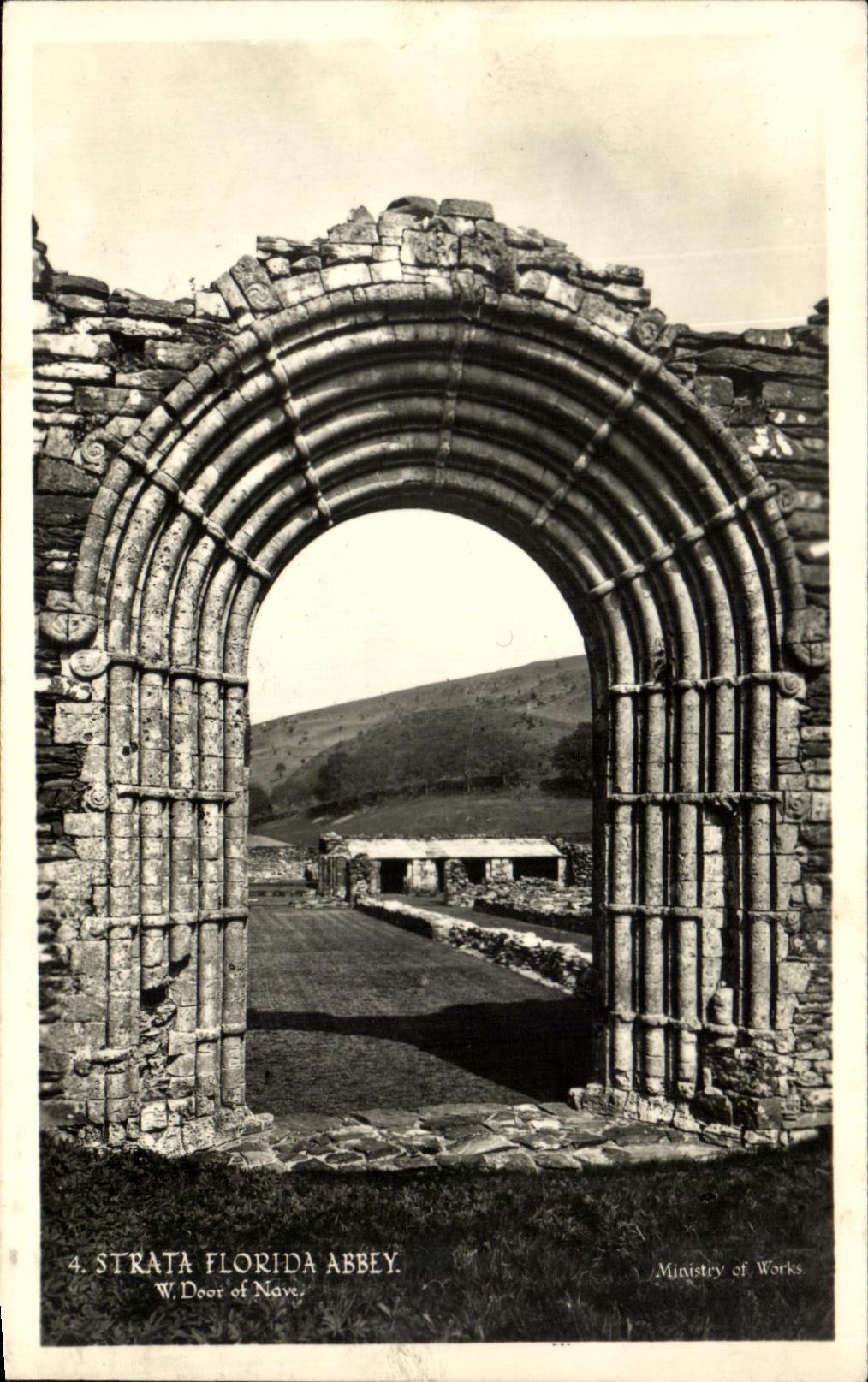 CPA Strata Florida Abbey Door of Nave