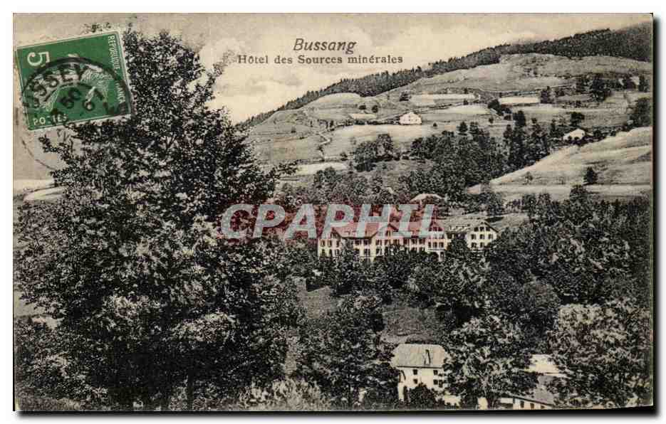 CPA Bussang Hotel des Sources minerales