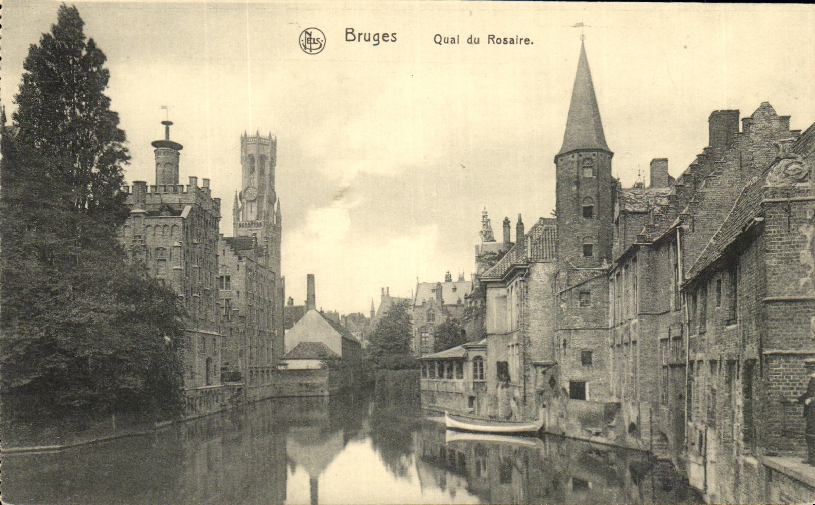 CPA Bruges Quai du Rossaire