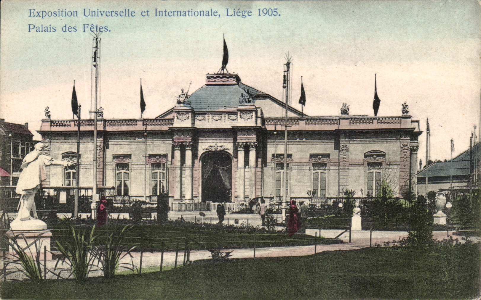 CPA Exposition Universelle et Internationale Liege 1905 Palais de Fetes