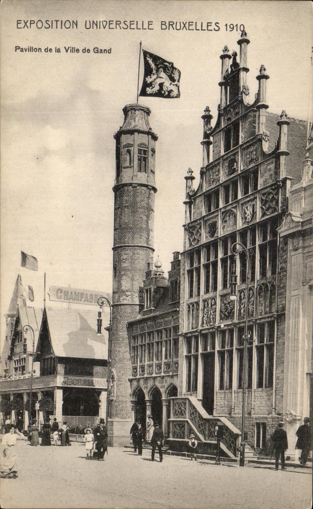 CPA Exposition Universelle Bruxelles 1910 Royaume Merveilleux Baviere