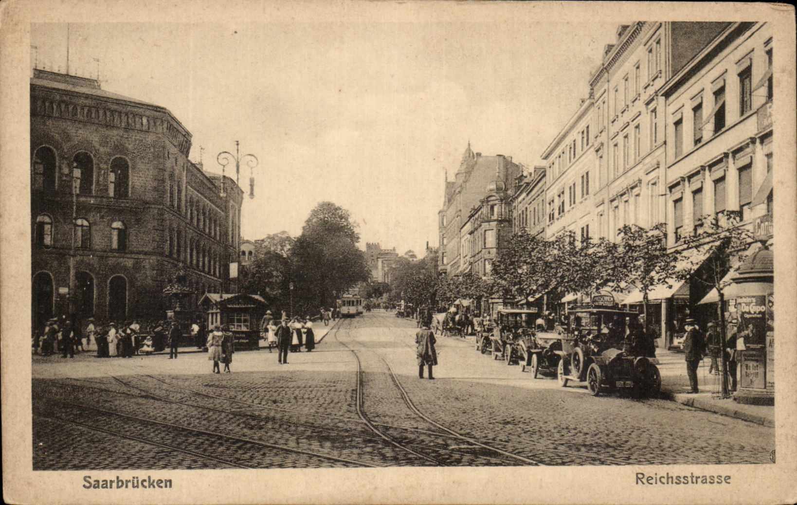 CPA Saarbrucken Reichsstrasse