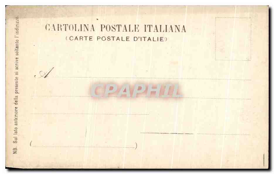 CPA Firenze La Facciate Salle Catterale  — Rückseite