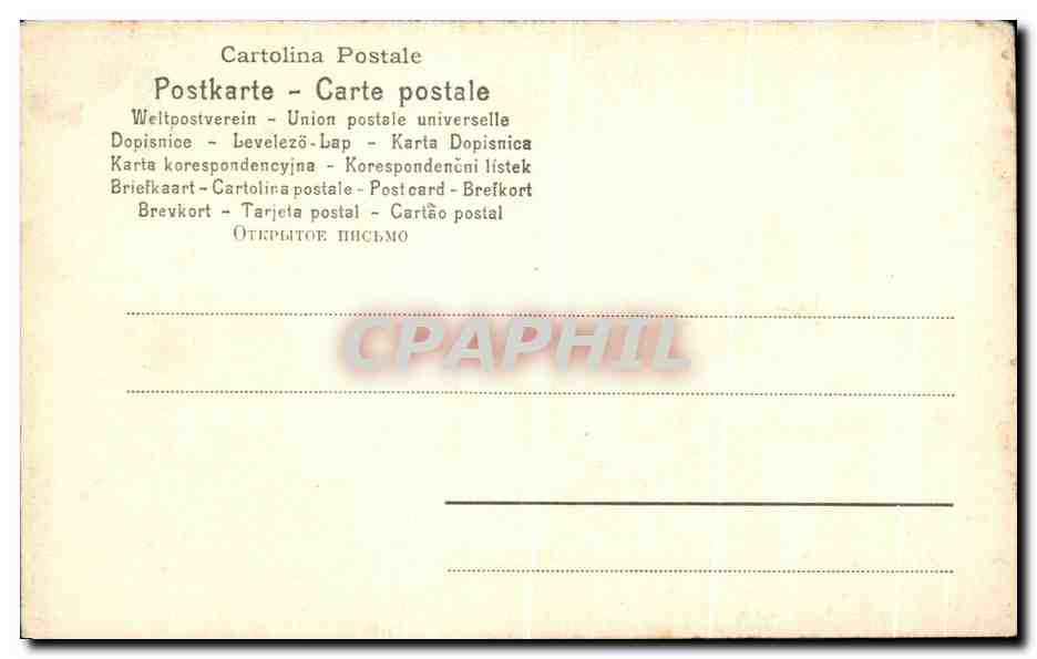 CPA Firenze Chapelle Medicee Michelangelo Monumento a Lorenzo de Medici — Rückseite