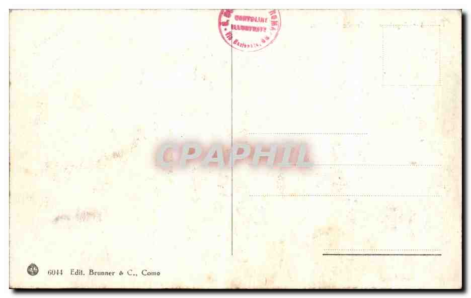 CPA Roma Sepolcero Di Cecilia Metella — Rückseite