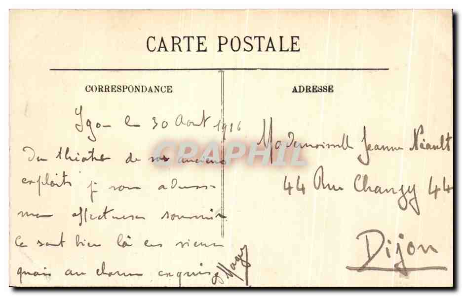 Lyon — Brücke und Quai du Rhône — CPAPHIL 70 — Rückseite