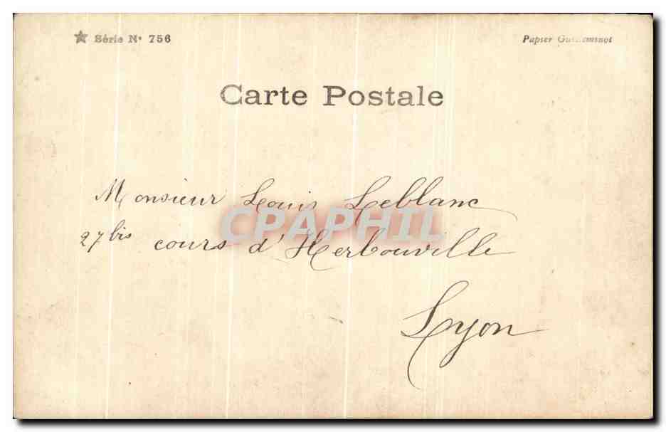 Femmes et enfant dans un jardin — Stebbing Paris — Série N° 756 — Reverso