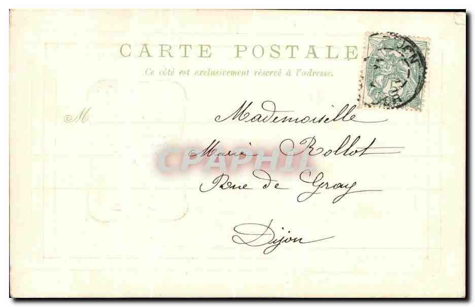 CPA Mes Merilleurs Soeuxe — Verso