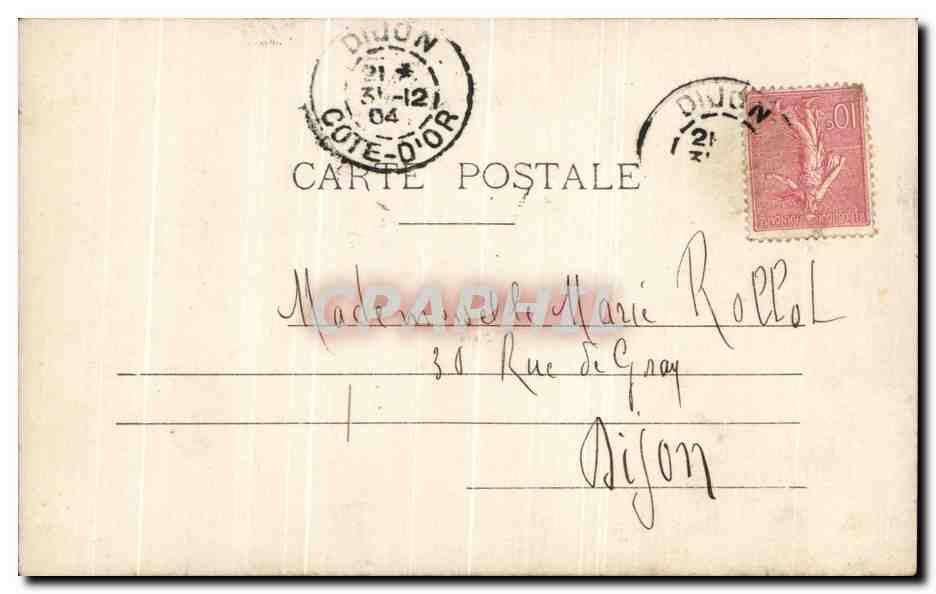 Frau und junge Frau — Landschaftsszene — A.N. Paris, n° 275 — Rückseite