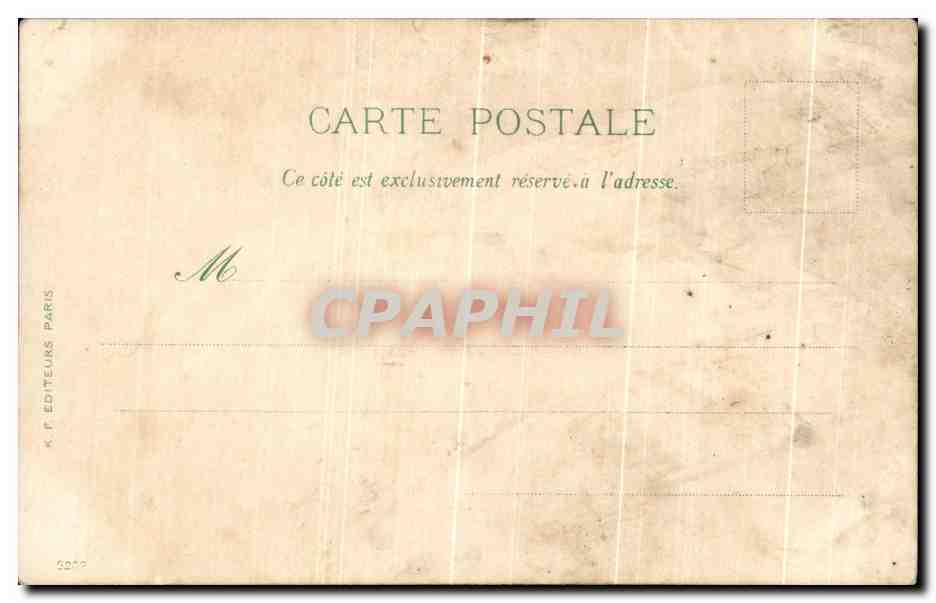 L'ARBRE DE NOËL! — K. F. ÉDITEURS PARIS — n° 5079 — Rückseite