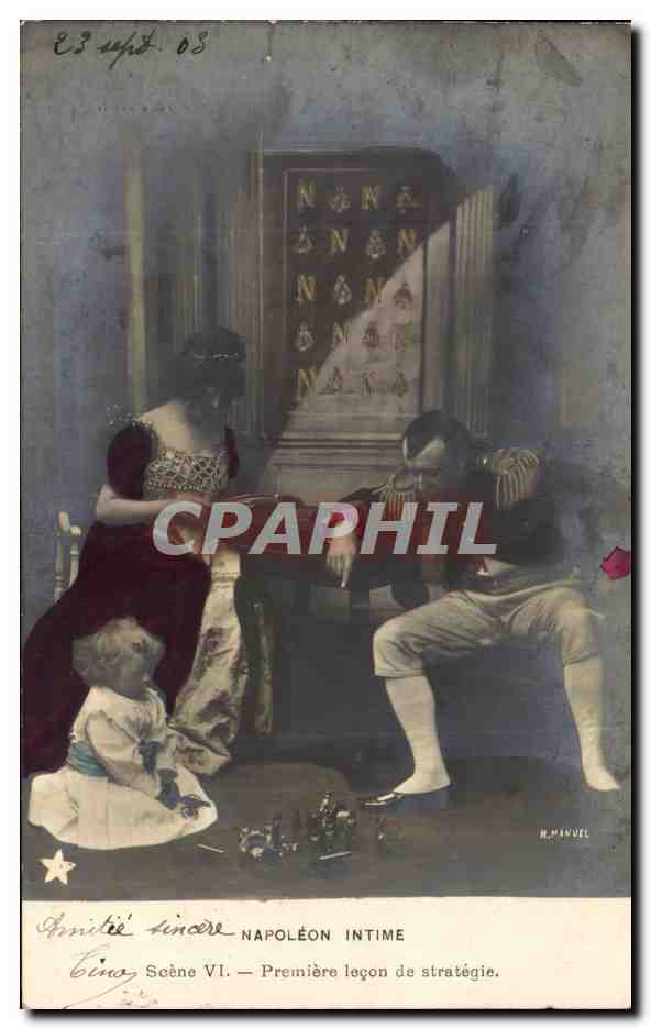 Napoléon Intime — Scène VI. Première leçon de stratégie — H. Manuel