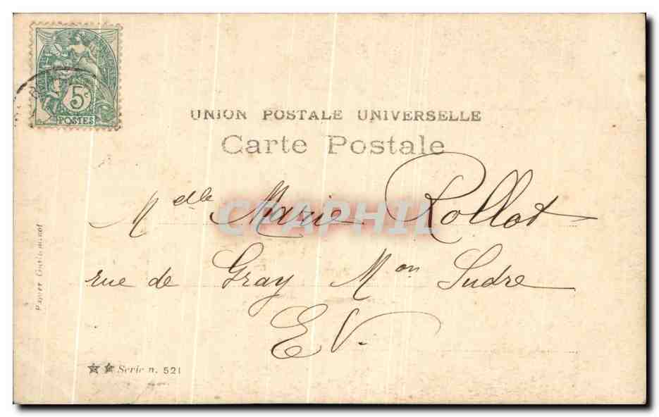 CPA Napoleon Intime L'Imperatrice Marie Louise vient chercher son fils Napoleon 1er — Rückseite