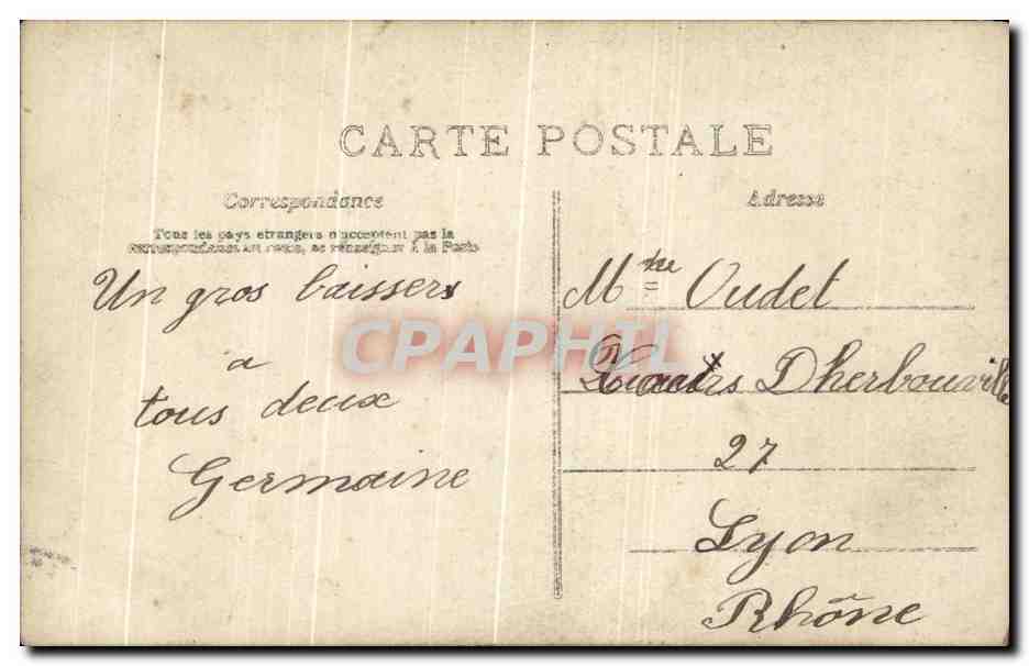 CPA Enfant Bebe Choux  — Rückseite