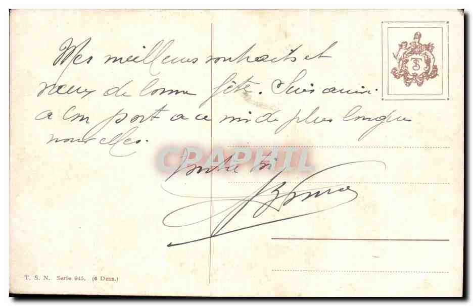 CPA Fantaisie Chat Marin Militaria  — Rückseite