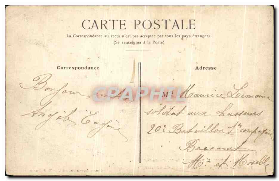 Pont-sur-Seine — Propriété de M. Casimir-Périer. Entrée de la Propriété. La Maison du concierge. — Achterkant