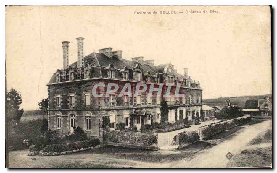 CPA Environs de Bellou Chateua de Dieu 