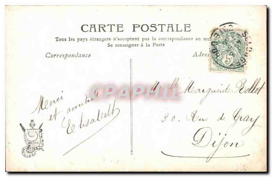 Geliebte Schwestern — Je Normand, Paris, n° 3.098 — Rückseite