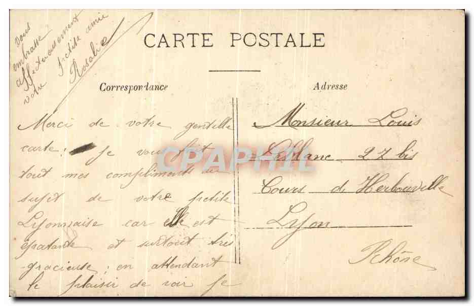 Frau der Welt — Die Schönste der Welt — M.F. PARIS — Rückseite