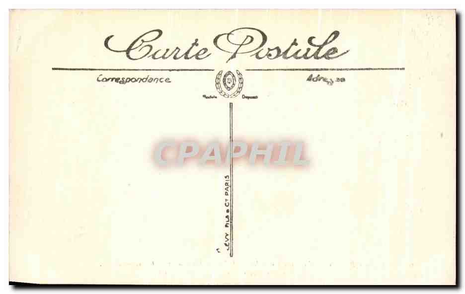 CPA Aix Les Bains Le Grand Cercle Salon de lecture et de Correspondance  — Verso