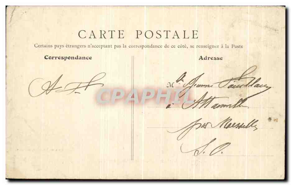 CPA Vatan Place De l'Hotel De Ville Enfants — Rückseite