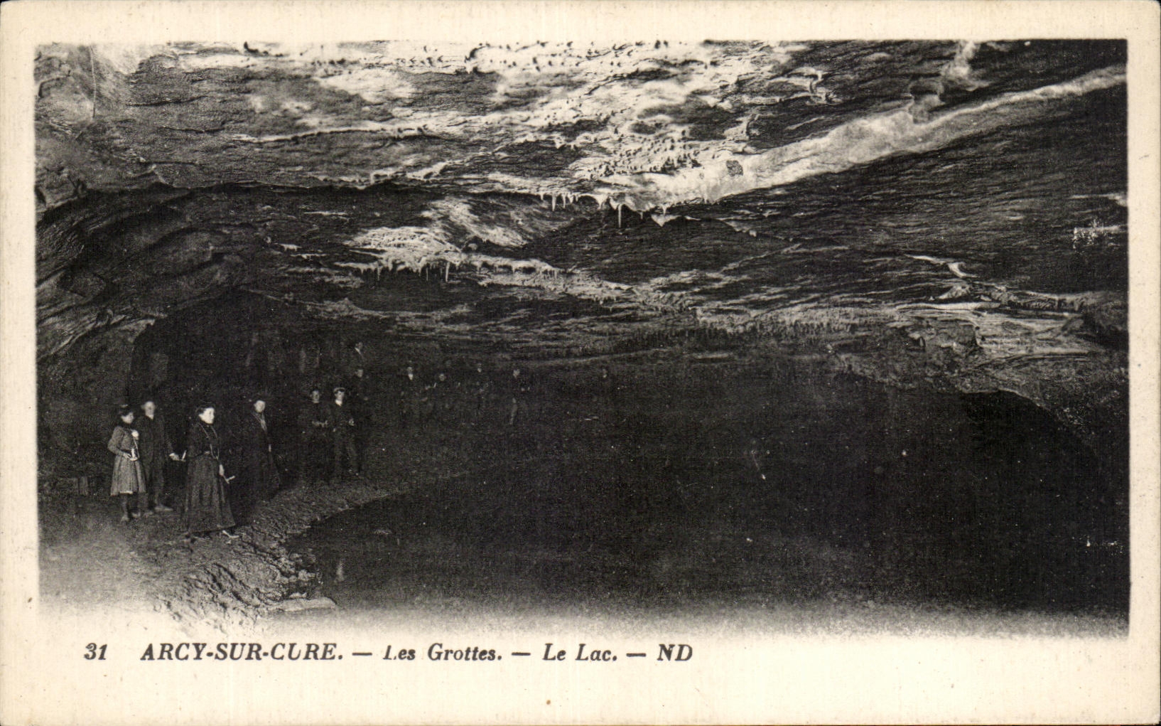 Arcy-sur-Cure — Les Grottes — Le Lac — ND