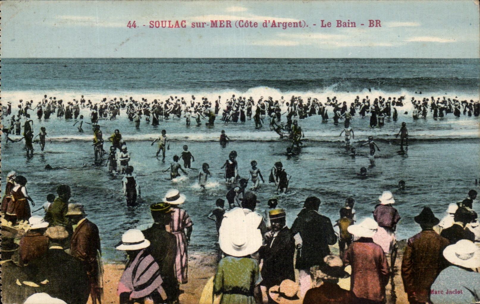 CPA Soulac Sur Mer Le Bain Plage 