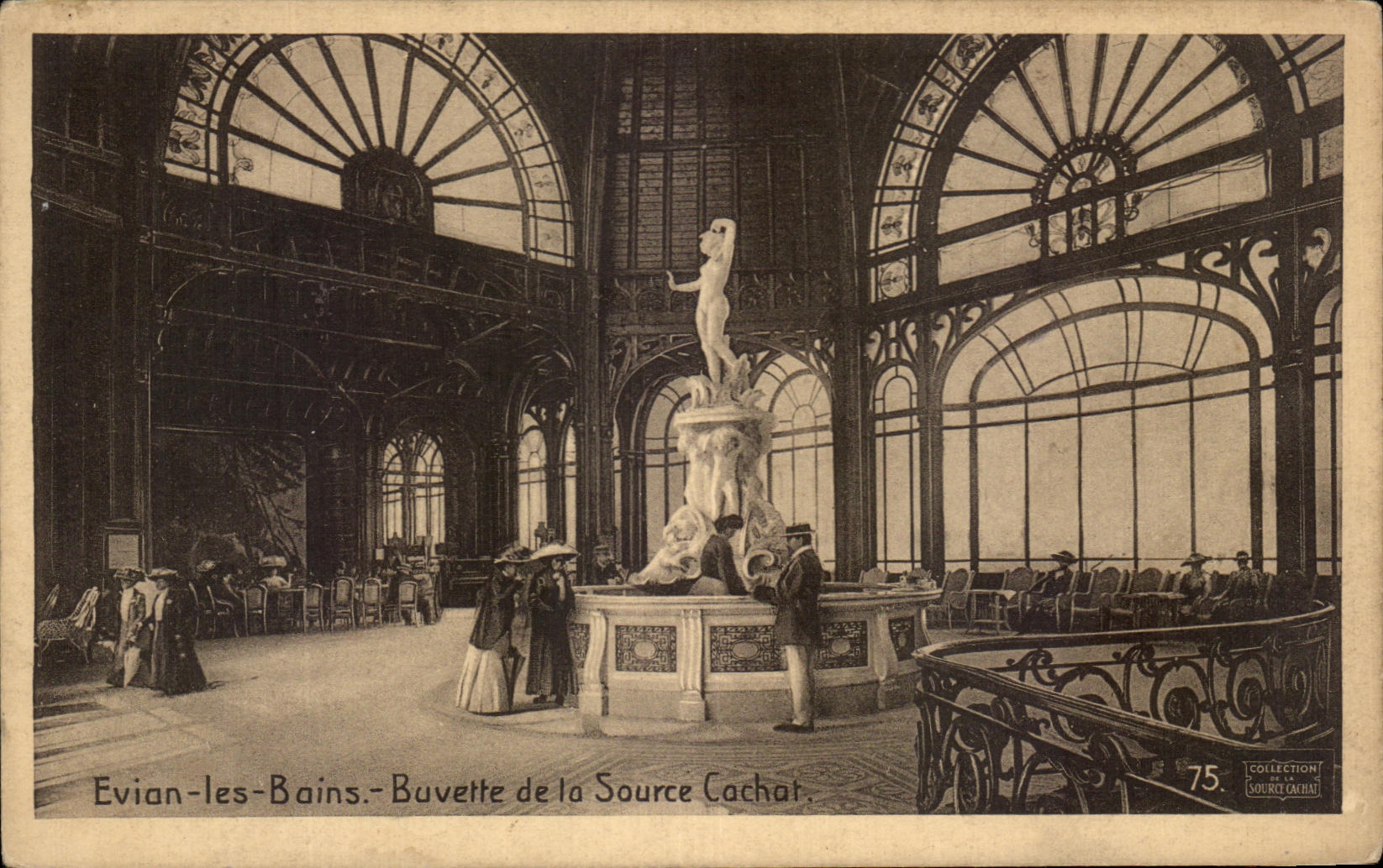 Evian-les-Bains — Buvette de la Source Cachat — Collection de la Source Cachat, n°75