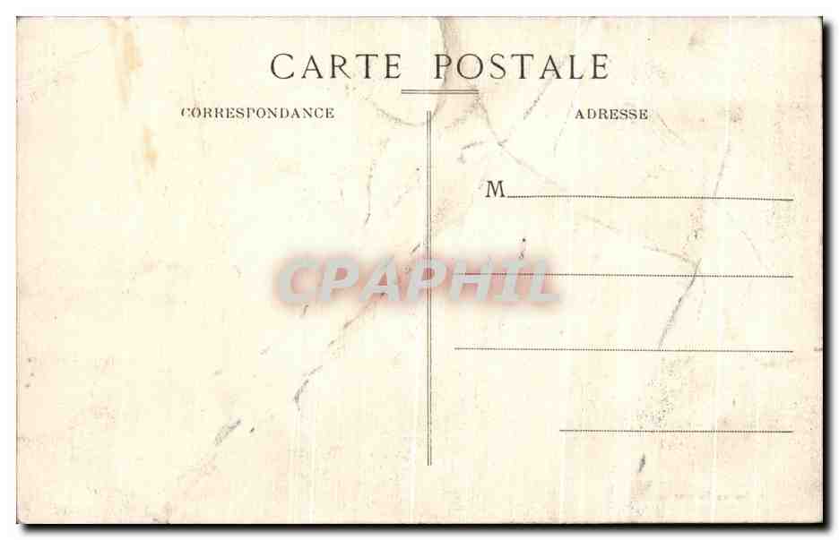 CPA Villenaxe La Grande Entree De La Ville Rue De La Gare — Rückseite