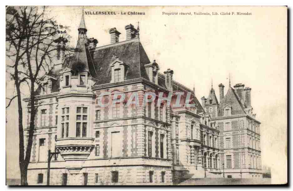 CPA Villersexel Le Chateau
