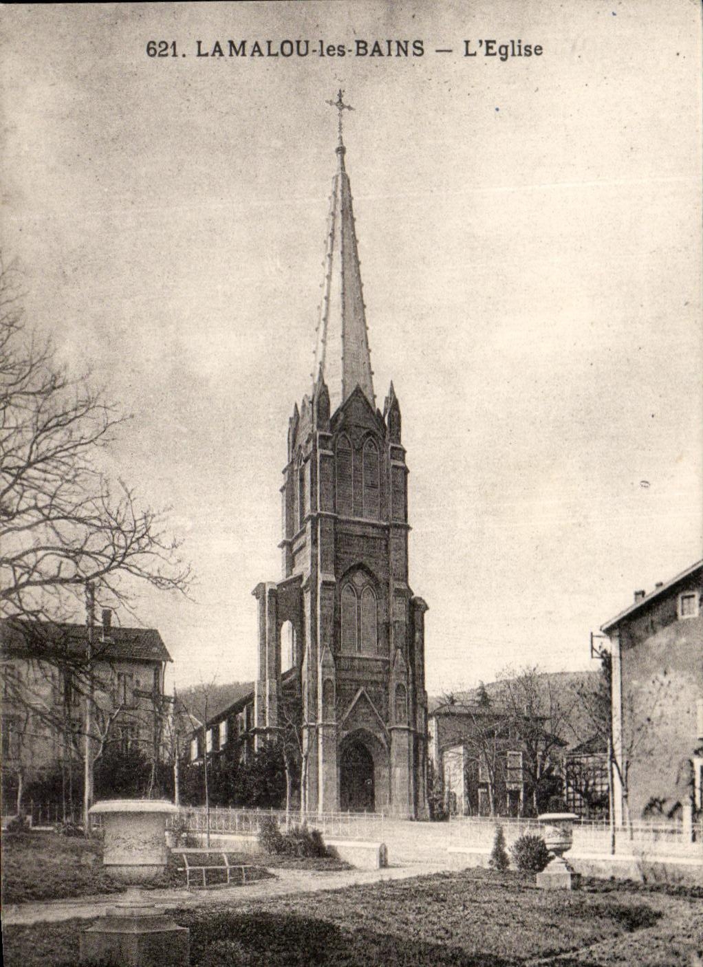 CPA Lamalou Les Bains L'Eglise