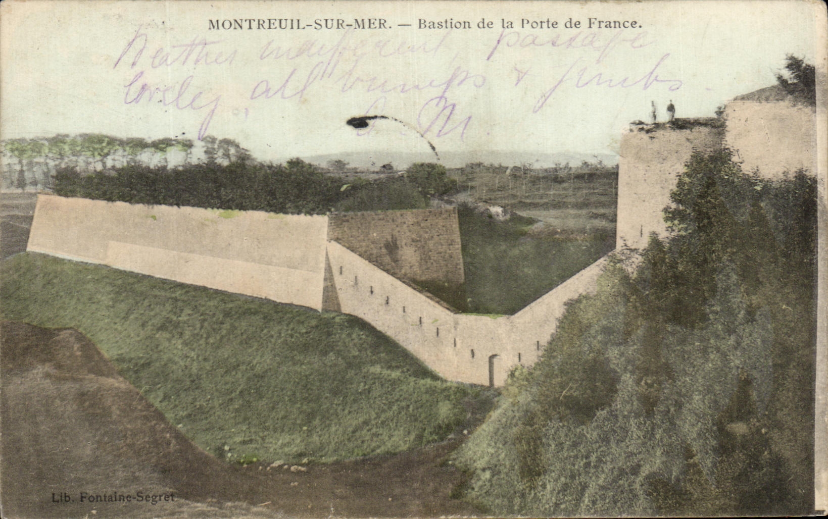 Montreuil-sur-Mer — Bastion de la Porte de France — Lib. Fontaine-Segrét