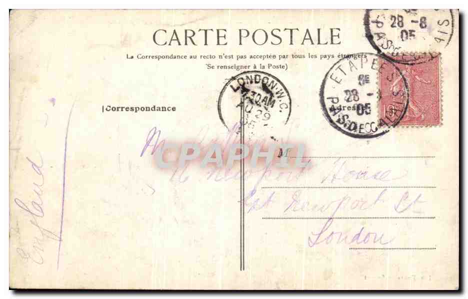 Montreuil-sur-Mer — Bastion de la Porte de France — Lib. Fontaine-Segrét — Rückseite