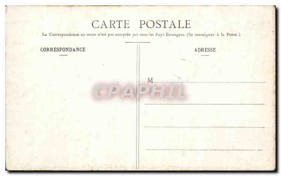 CPA Puiseaux La Tour de Rely et l'Eglise — Back