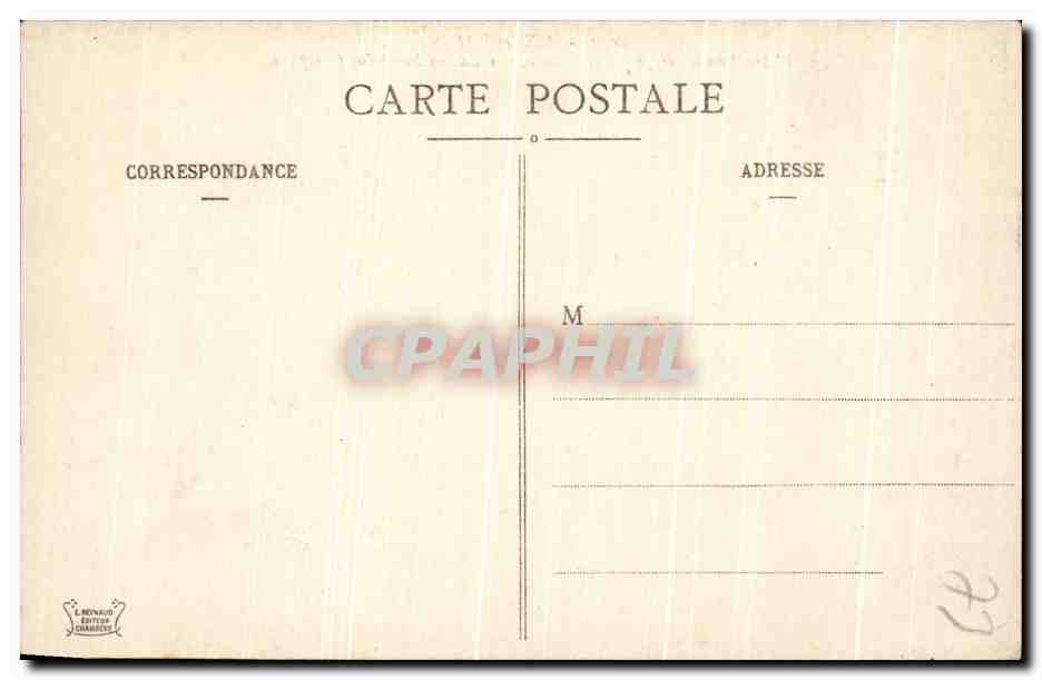 CPA Aix les Bains Arc Romain  — Verso