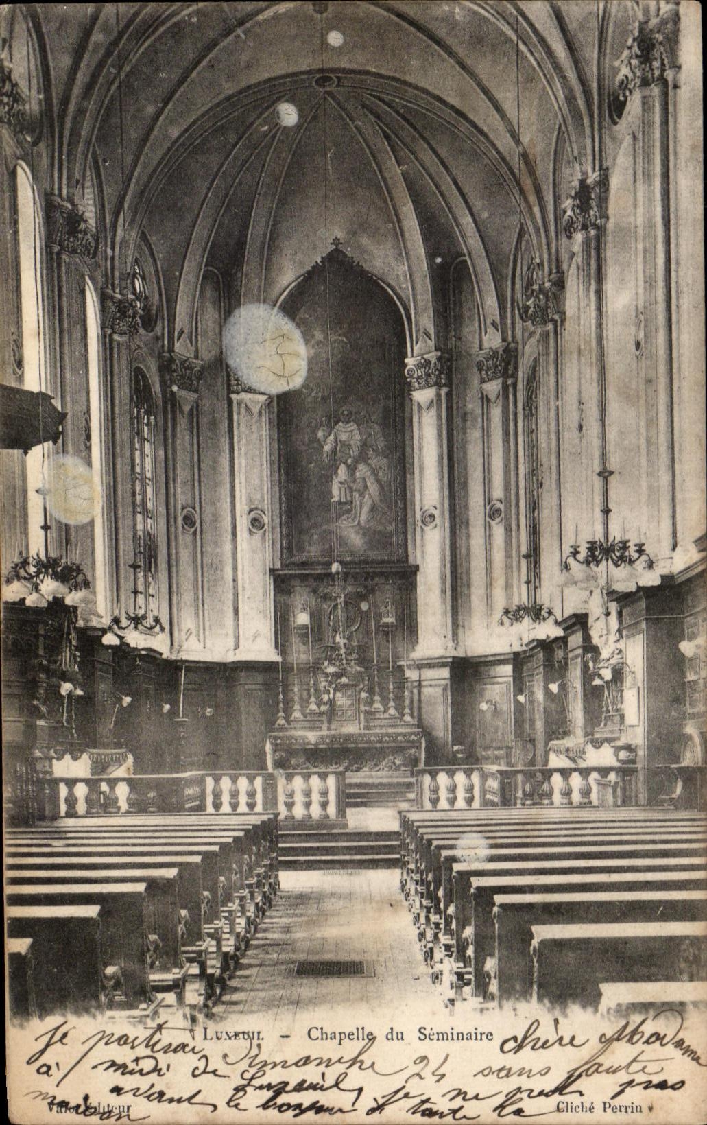 CPA Luxeuil Chapelle du Seminaire