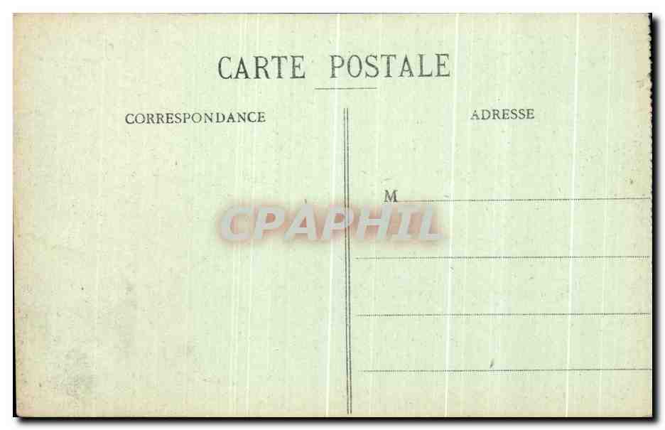 Noyon après la guerre — Façade du Théâtre — série 71 — Verso