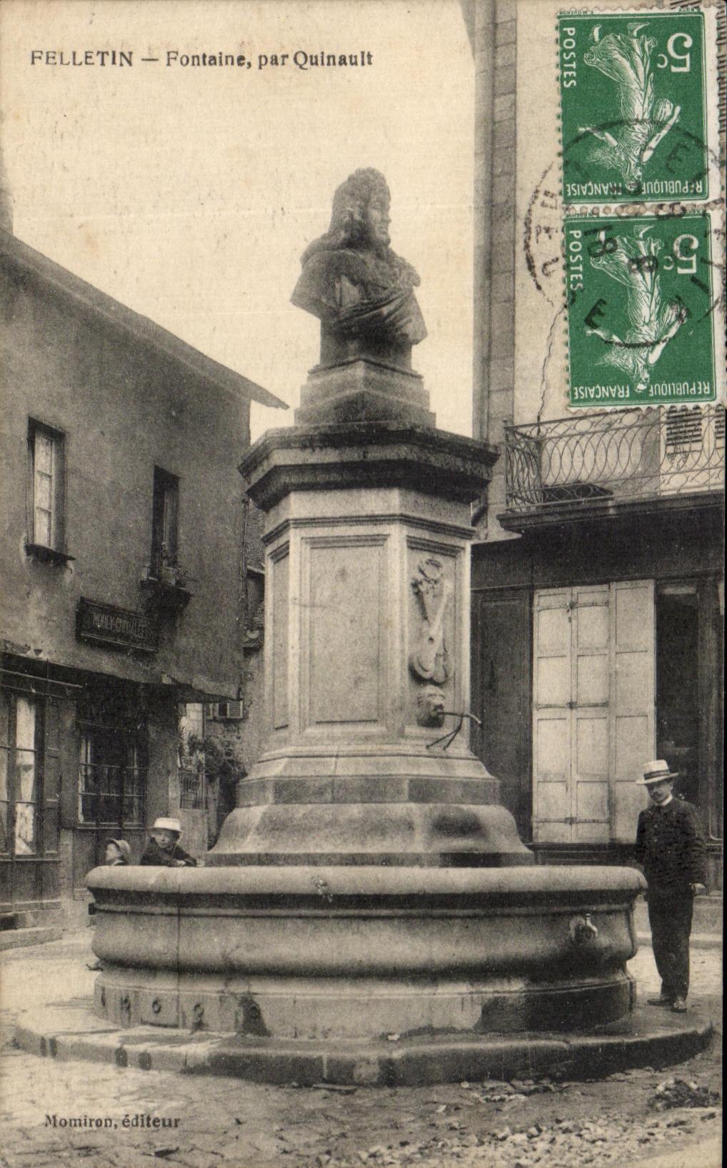 Felletin — Fontaine, par Quinault — Momiron, éditeur
