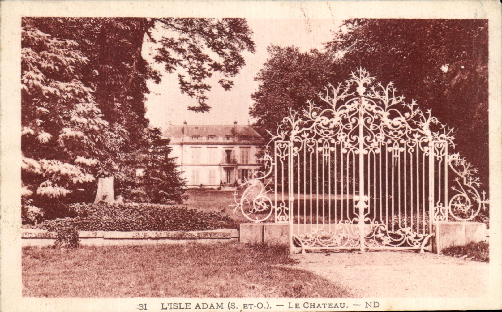 L'Isle Adam (S.-et-O.) — Le Château — ND