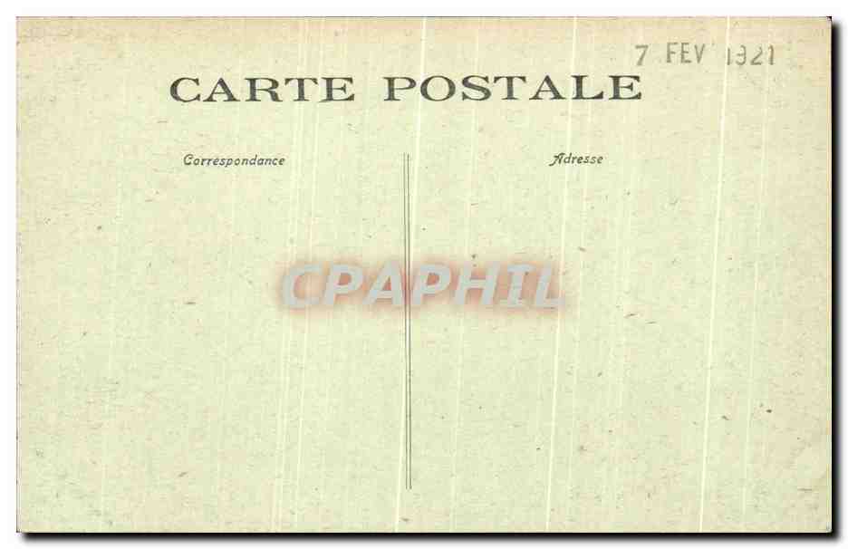 Granville - La Plage et les Falaises à marée haute — J. Puel phot. — Verso